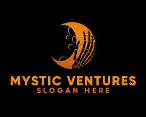 Mystic Moon Bone logo design