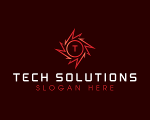 Tech Cyber Software logo design