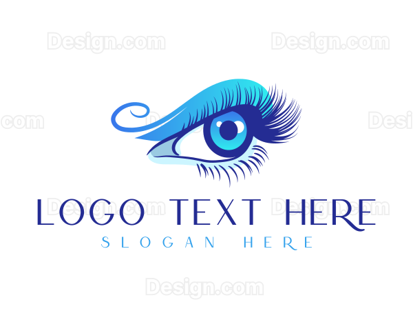 Feminine Eye Makeup Logo