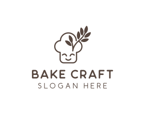 Wheat Bread Character logo design