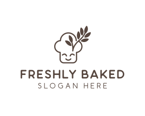 Wheat Bread Character logo design