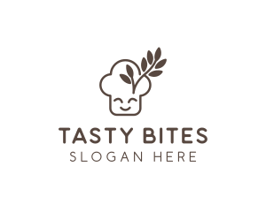 Wheat Bread Character logo design