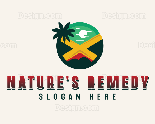 Jamaican Rastafari Flag Logo