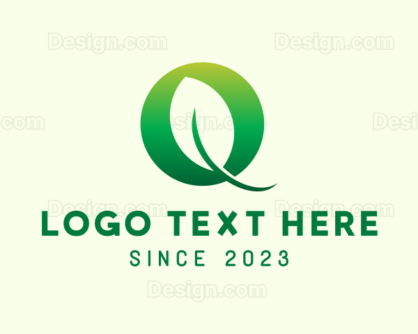 Nature Letter O Logo