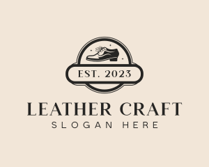 Fashion Leather Shoemaker logo design
