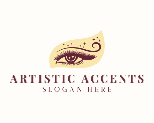 Makeup Artist Eyelashes  logo design