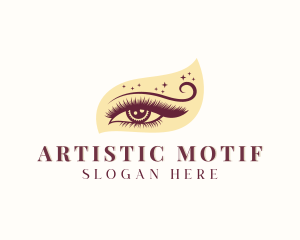 Makeup Artist Eyelashes  logo design