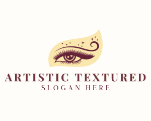 Makeup Artist Eyelashes  logo design