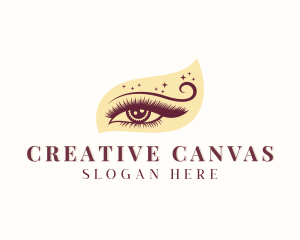 Makeup Artist Eyelashes  logo design