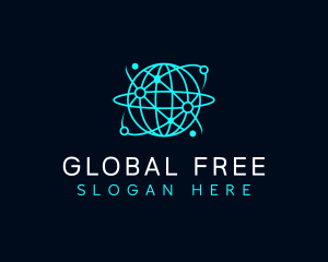 Global Tech Network logo design