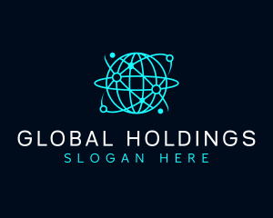 Global Tech Network logo design