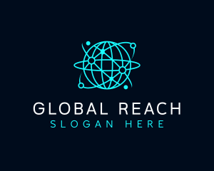 Global Tech Network logo design