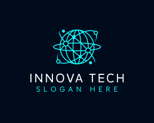 Global Tech Network logo design