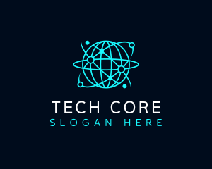 Global Tech Network logo design