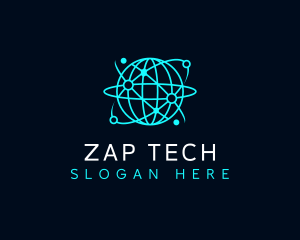 Global Tech Network logo design