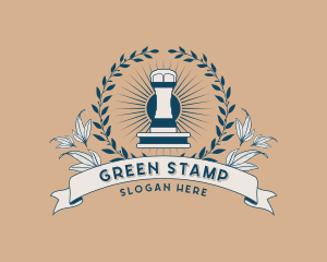 Legal Notary Stamp logo design