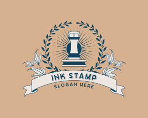 Legal Notary Stamp logo design