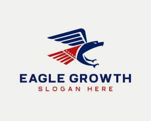 Political American Eagle logo design