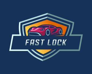 Fast Car Detailing logo design