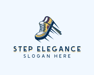 Shoe Activewear Sneakers logo design