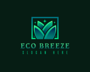 Leaf Eco Garden logo design