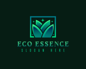 Leaf Eco Garden logo design