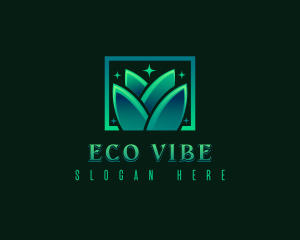 Leaf Eco Garden logo design