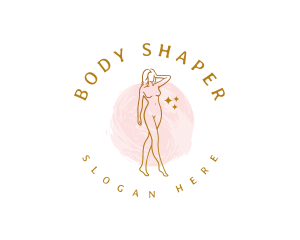 Sensual Woman Body logo design