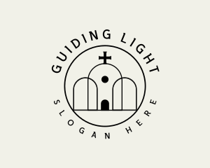 Catholic Chapel Cross logo design