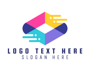 Technology - Multicolor Printing Technology logo design