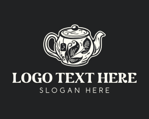 Organic Teapot Tea Logo