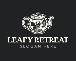 Organic Teapot Tea logo design