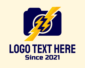 Lightning Bolt Camera logo