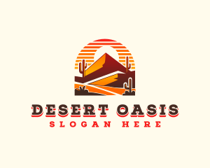 Western Desert Wilderness logo design