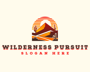 Western Desert Wilderness logo design