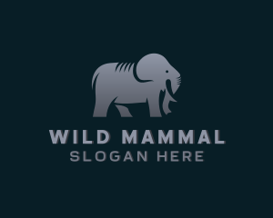 Wild Zoo Elephant  logo design