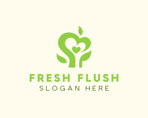 Healthy Tree Organic logo design