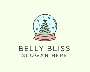 Christmas Snow Globe Logo