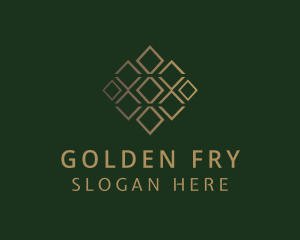 Golden Luxury Diamonds logo design