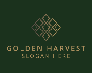 Golden Luxury Diamonds logo design