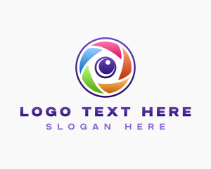 Photography Lens Shutter logo