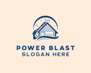 Residential Home Power Washer logo design