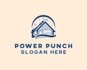 Residential Home Power Washer logo design