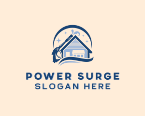 Residential Home Power Washer logo design