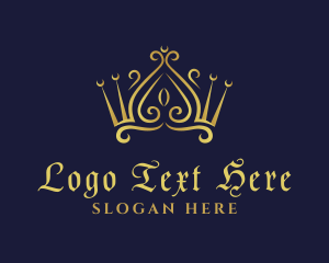 Gold Beauty Crown logo