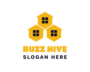 Hive House Village logo design
