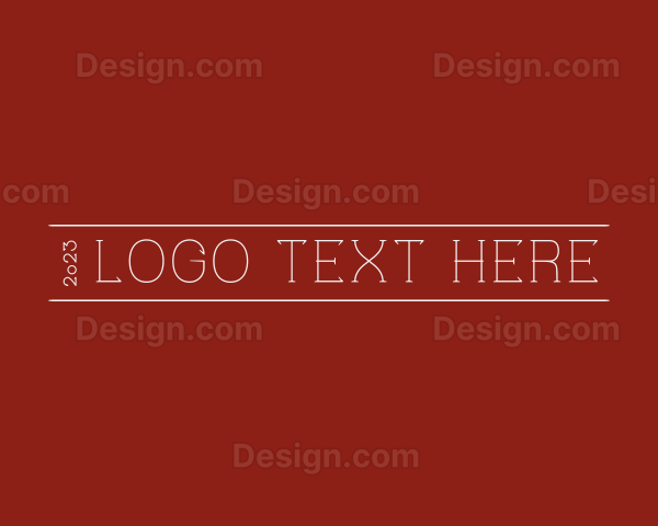 Elegant Stylish Business Logo