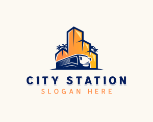 City Bus Transportation logo design