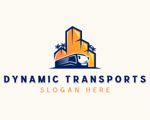 City Bus Transportation logo design