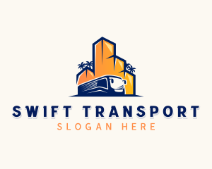 City Bus Transportation logo design